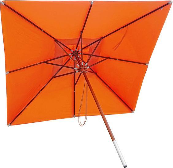 Immagine prodotto Mendler Ombrellone in legno per gastronomia, ombrellone da giardino, poliestere/legno 28kg, quadrato 4x4m (4 m)