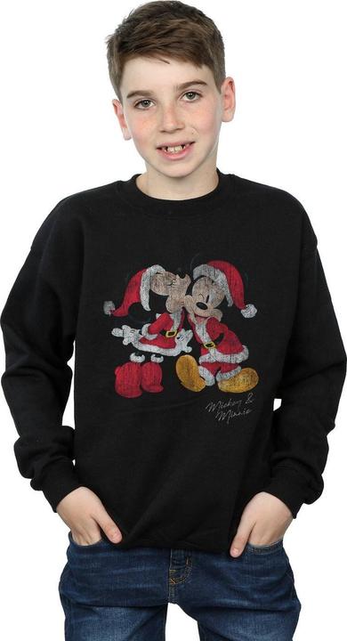 Immagine prodotto Disney Mickey And Minnie Christmas Kiss Felpa Ragazzi (140, 146)