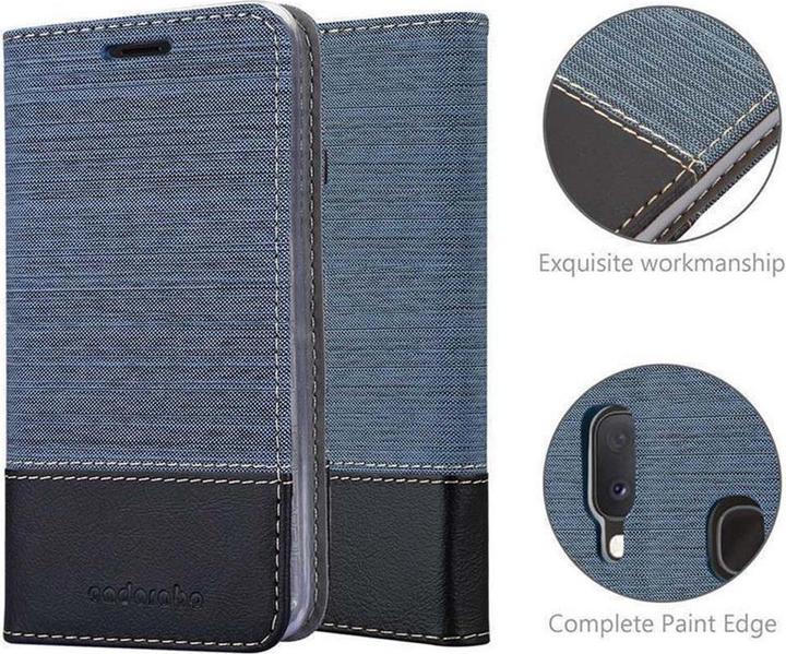 Produktbild Cadorabo Book Jeans Optik Cover (Samsung Galaxy A10e)