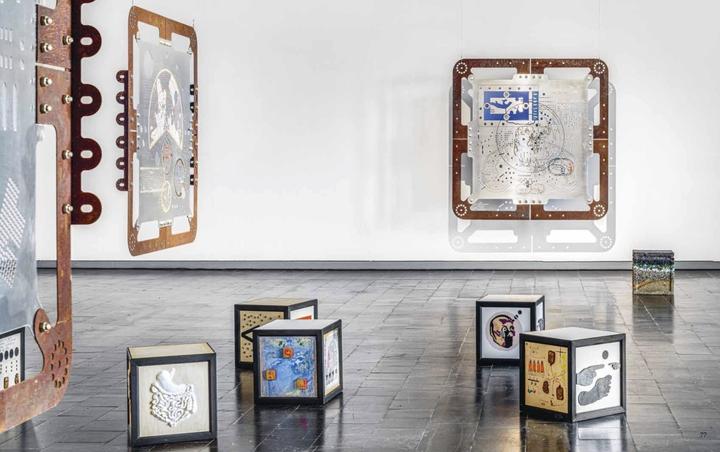Produktbild Clouded in Veins (Deutsch, Kunsthalle Recklinghausen, Hans-Jürgen Schwalm, Kerstin Weber, Nico Anklam, 2021)