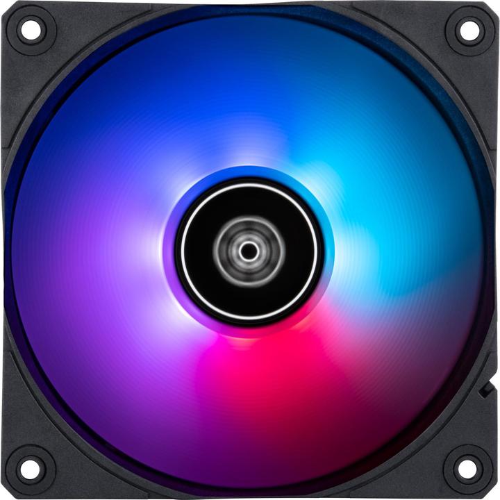 Actual product image Silverstone SST-SF120B-ARGB - Shark Force Power Amplified 120mm PWM ARGB Fan (120 mm, 1 x)