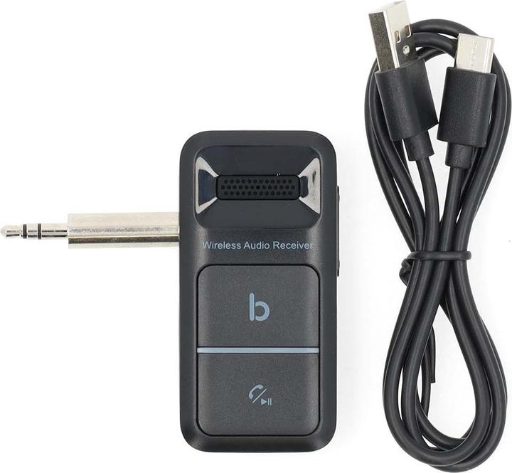 Produktbild Nedis Bluetooth-Empfänger | Anschlüsse – Ausgang: USB-C™ Buchse / 3.5 mm | AAC / SBC | Automatische (Empfänger)