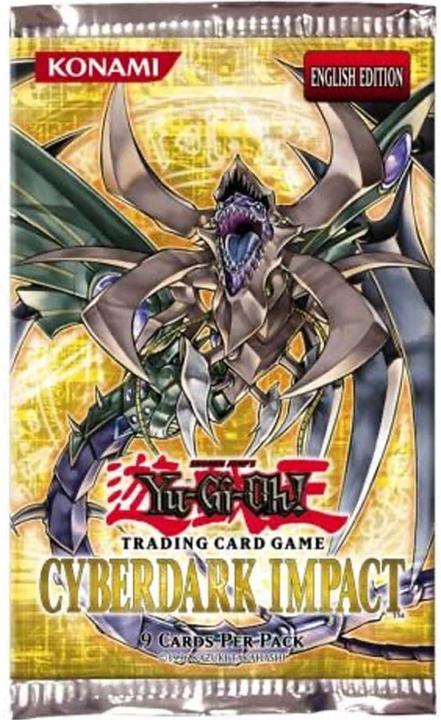 Actual product image Yu-Gi-Oh Cyberdark Impact Booster -! (English, Booster Pack)