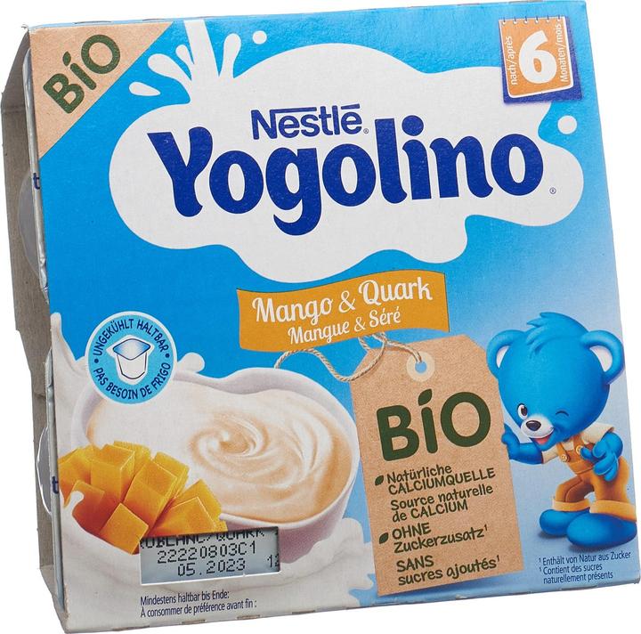 Image du produit Yogolino bio mangue séré 6 mois (393 g)