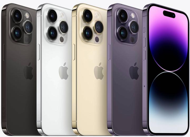 Actual product image Apple iPhone 14 Pro Max (128 GB, Silver, 6.70", SIM + eSIM, 48 Mpx, 5G)