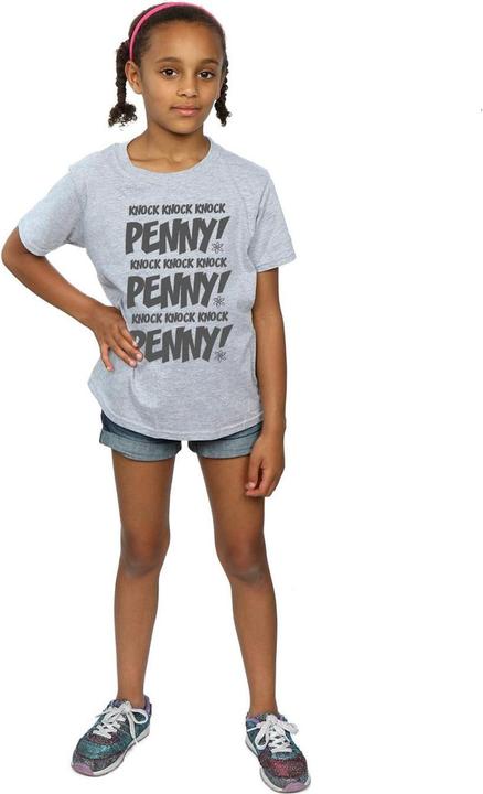 Image du produit Dam - T-shirt SHELDON KNOCK KNOCK PENNY - Fille (128)