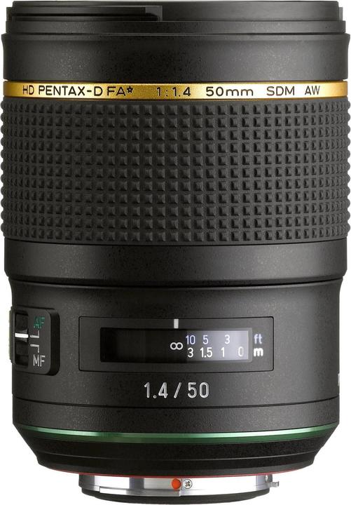 Produktbild Pentax HD FA 50mm / 1.4 SDM AW (Pentax K, Vollformat, APS-C / DX, Micro Four Thirds)