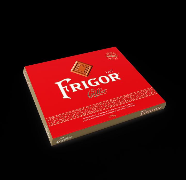 Produktbild Cailler Frigor Carrés Milchschokolade gefüllt 40 Stück (280 g)
