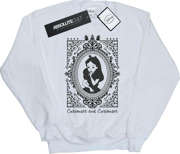 Disney Jungen Alice im Wunderland Rahmen Sweatshirt