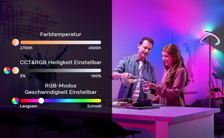 Image du produit LS LED Stehleuchte RotaFlex Color (1300 lm)