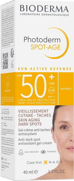 Actual product image Bioderma Photoderm Spot-Age SPF50+ (Sun cream face, SPF 50, 40 ml, 58 g)
