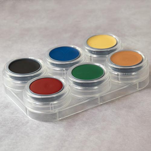 Actual product image Grimas Crème Makeup 6er Palette Bruises/Bruises