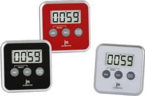 Actual product image JM Lowell JT-5412R kitchen timer Digital kitchen timer Red