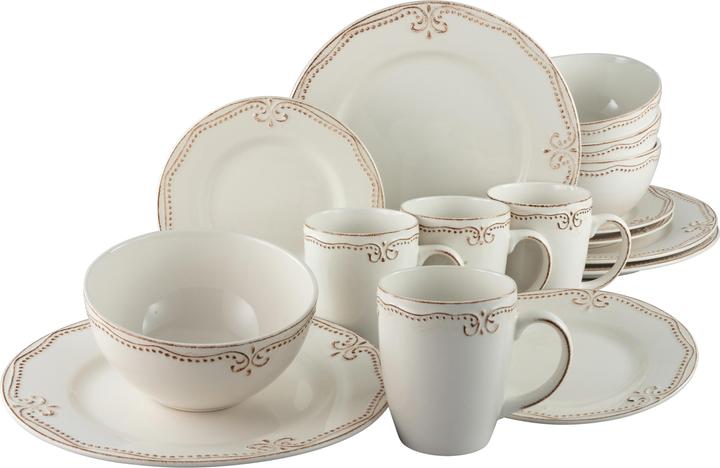 Actual product image CreaTable Romantic vintage (16 Piece)