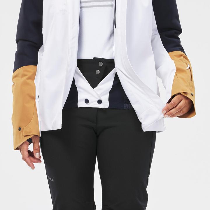 Immagine prodotto Wedze Giacca da sci donna 500 sport - bianco/navy/marrone (XS)