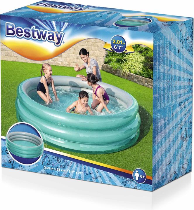 Produktbild Bestway Kinderbecken Rund Gross Metallic