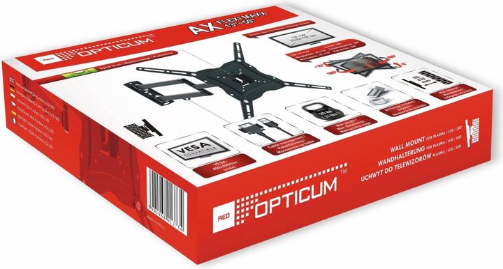 Produktbild Opticum RED TV-Wandhalter Flexi Maxx (Wand, 52", 25 kg)