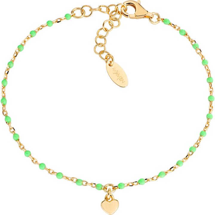 Verde, Placcato oro giallo
