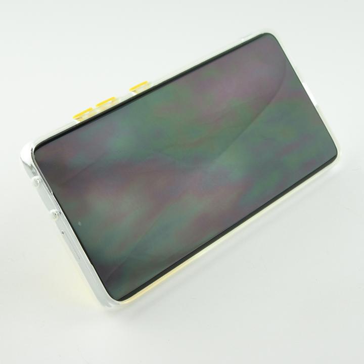 Image du produit PhoneLook Coque Caméra clapet avec anneau jaune (Samsung Galaxy S22+)