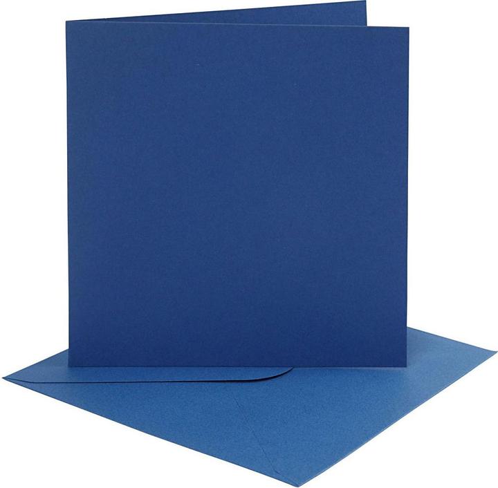 Actual product image Creativ Company Cards and envelopes blue, 4 pcs. (4 pcs.)