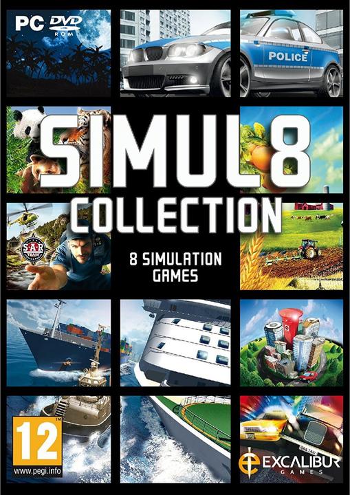 Actual product image Excalibur Games Simul8 Collection - PC (PC)