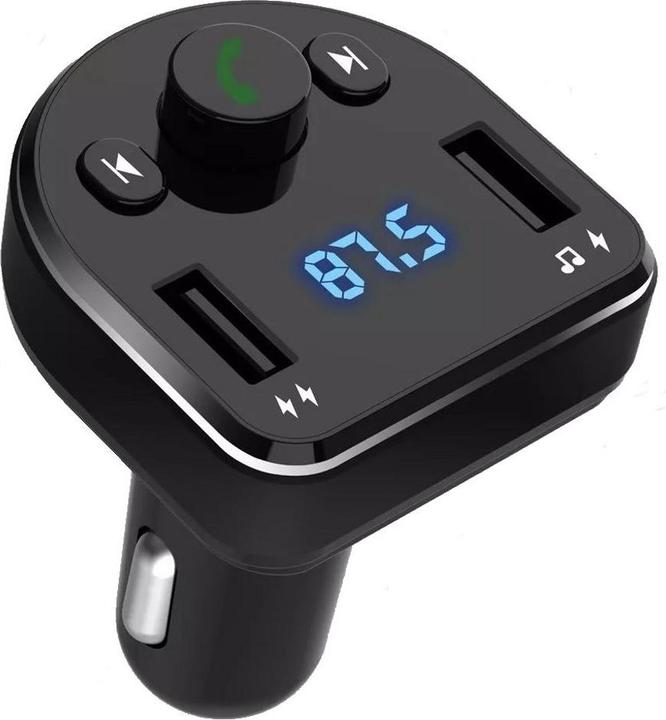 xO transmiter FM BCC01 Bluetooth MP3 car charger black