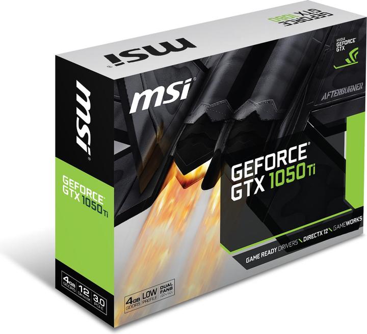 Produktbild MSI GeForce GTX 1050 Ti (4 GB)