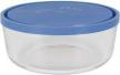Immagine prodotto Borgonovo vaso igloo blu con coperchio 11 cm