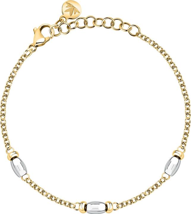 Produktbild Morellato Stylish bicolor bracelet with beads Colori SAXQ17 (19 cm, Edelstahl)