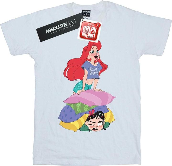 Disney Wreck It Ralph Ariel And Vanellope TShirt Mädchen
