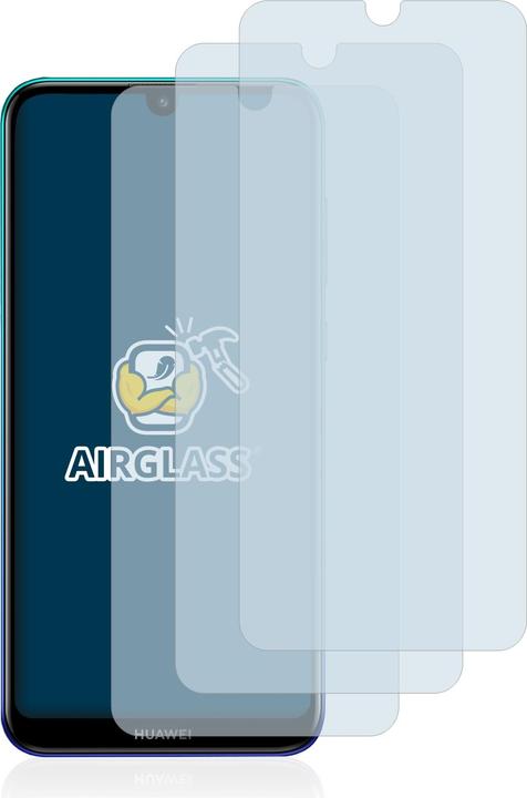Produktbild BROTECT AirGlass Panzerglasfolie (3 Stück, Huawei Y7 (2019))