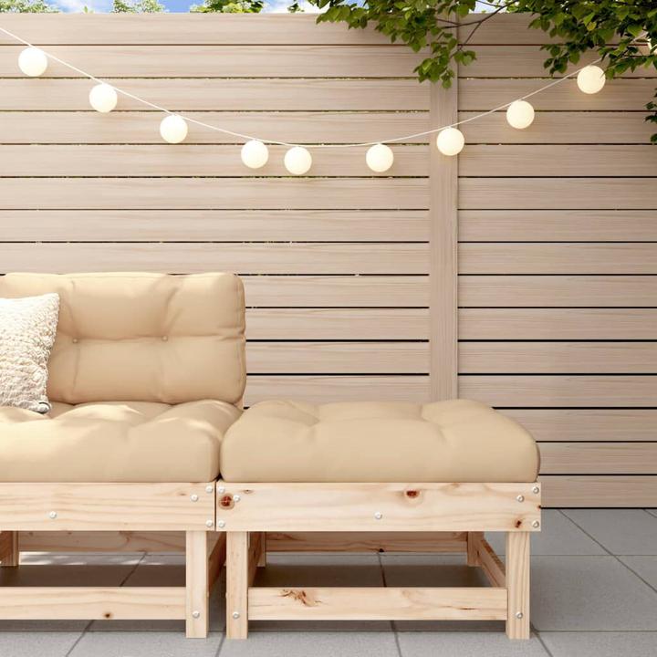 Image du produit VidaXL Tabouret de jardin en pin massif,Matériau : pin massif