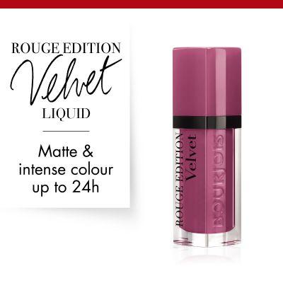 Actual product image Bourjois Rouge Edition Velvet Lipstick (36 In Mauve)
