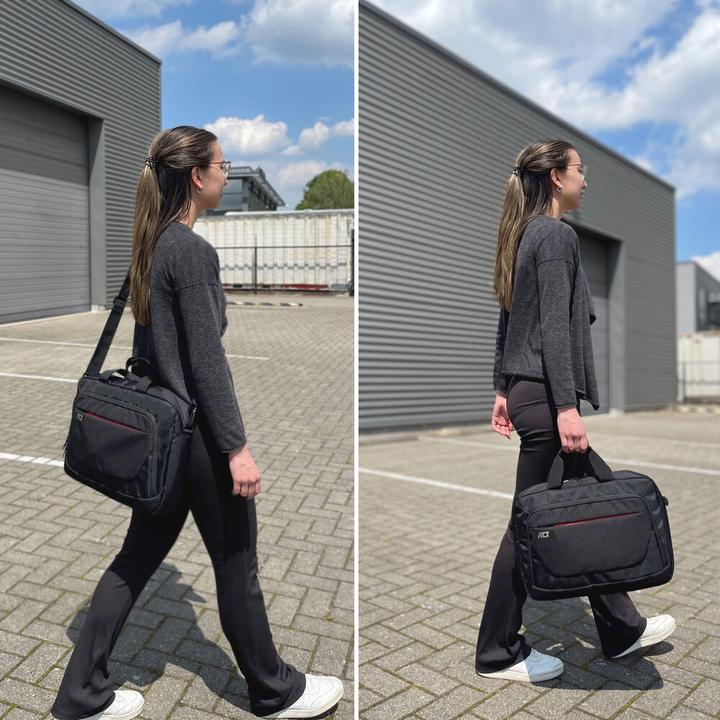 Immagine prodotto Borsa a tracolla Suburb per laptop fino a 15,6", realizzata con bottiglie di plastica riciclate (15.60", Universale)