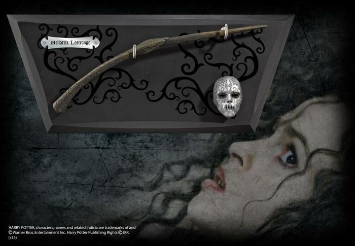 Produktbild Noble Collection Harry Potter Replik Bellatrix Lestranges Zauberstab 35 cm