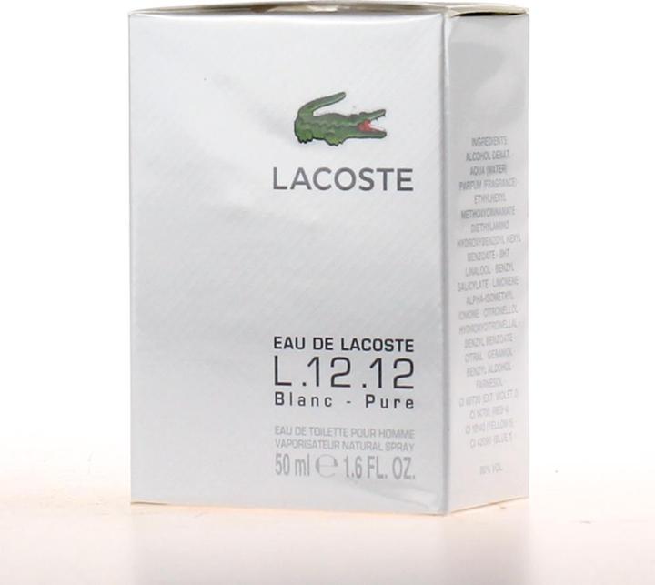 Actual product image Lacoste L.12.12 (Eau de toilette, 50 ml)