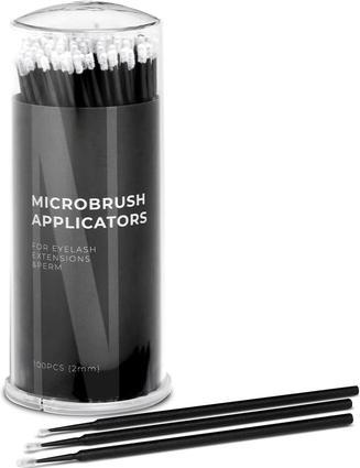 Produktbild NoName Microbrush Applikatoren 100 Stück Wimpern Einweg Extensions 2mm (Künstliche Wimpern)