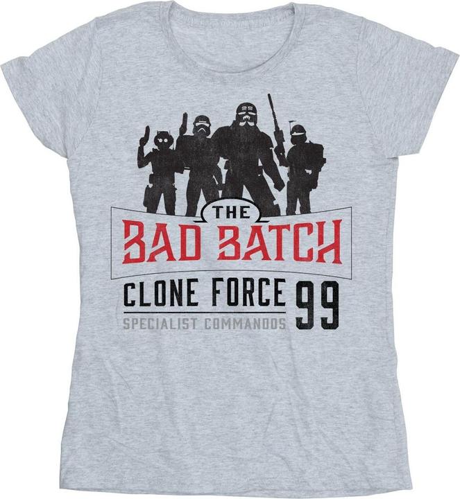Immagine prodotto Star Wars Clone Force 99 Maglietta Donna (XXL)