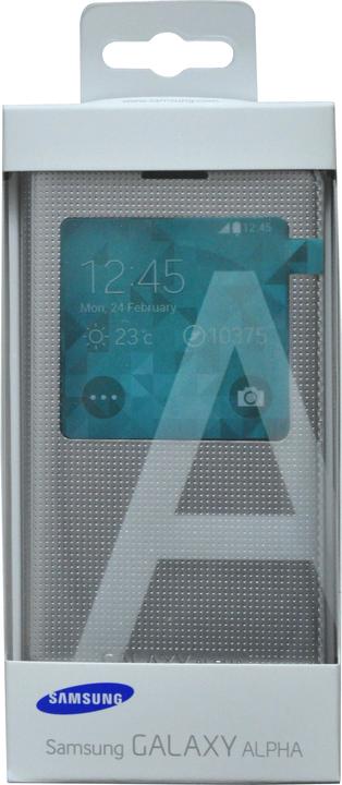 Actual product image Samsung S-View Cover (Samsung Galaxy Alpha)