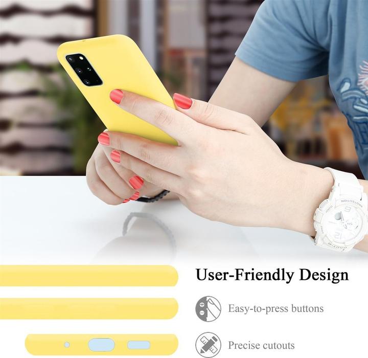 Produktbild Cadorabo TPU Liquid Silicone Case Cover (Samsung Galaxy S20+)