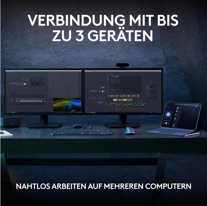 Produktbild Logitech MX Keys S (CH, Kabellos)