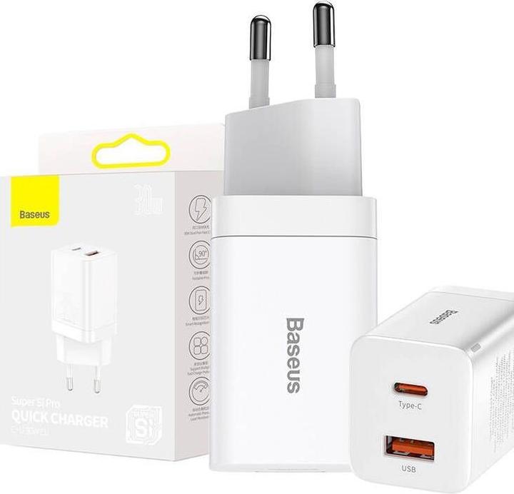 Actual product image Baseus Super Si Pro Quick Charger (30 W)