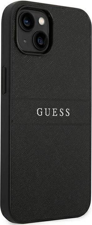 Produktbild Guess PU Leather Saffiano Case für Apple iPhone 14 Plus - black (Apple iPhone 14 Plus, Apple iPhone 15 Plus)