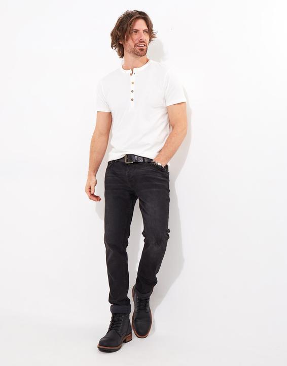 Actual product image Joe Browns Wooden Button Detail Henley (M)