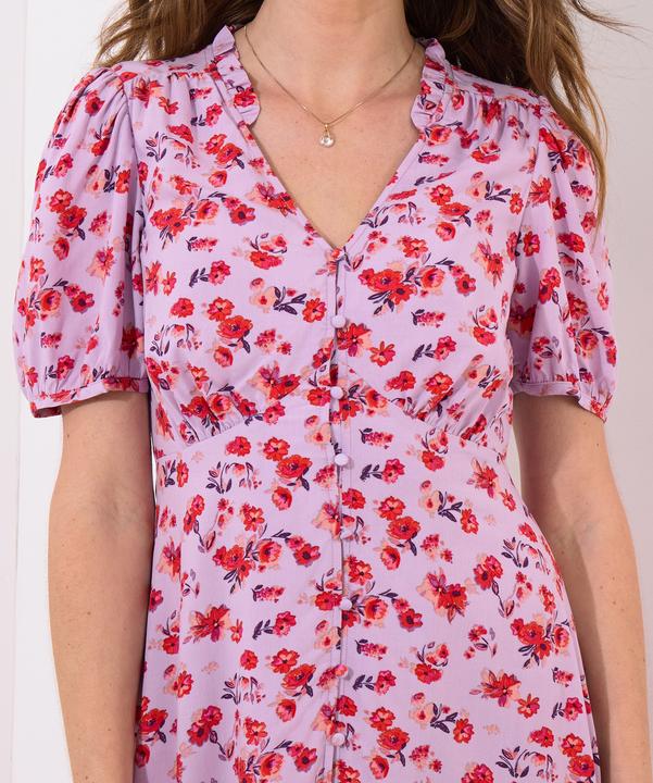 Image du produit Joe Browns Floral V-Neck Short Sleeve Midi Dress (14)