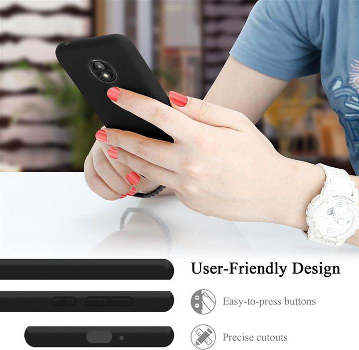 Immagine prodotto Cadorabo Copertura della cassa del silicone liquido TPU (Motorola Moto E5 Play Go)