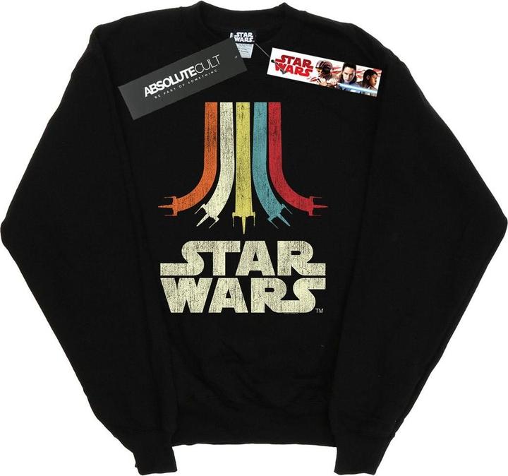 Actual product image Star Wars Mens Rainbow Sweatshirt (S)