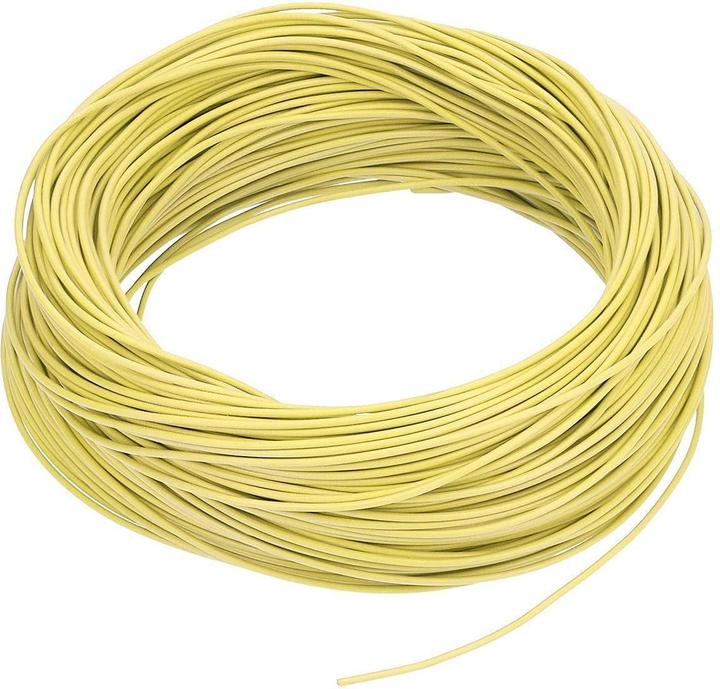 Actual product image Lapp 100 metres 0048005 Ölflex Heat 180 SiF silicone cable 0.5mm² yellow I Core cable temperature (100 m)