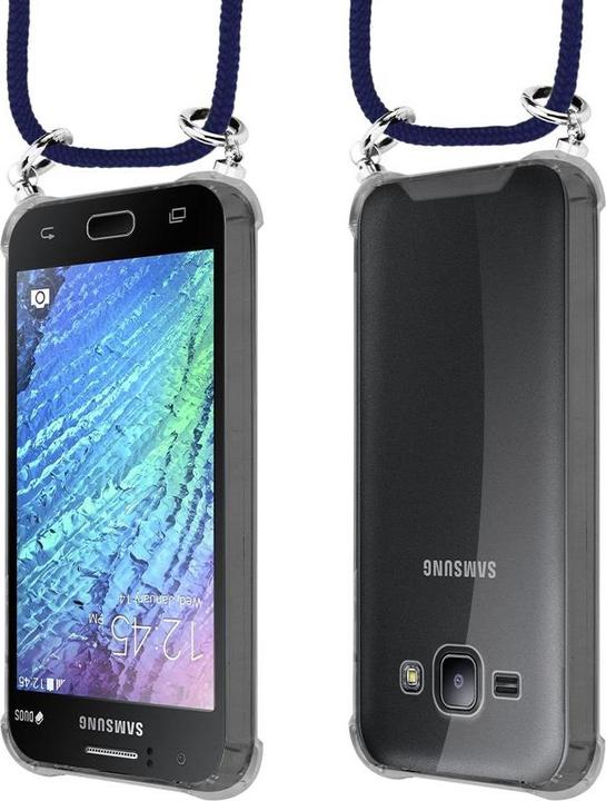Produktbild Cadorabo TPU Handy Kette SILBER Cover