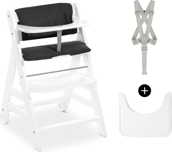 Produktbild Hauck Highchair Pad Deluxe Melange Charcoal